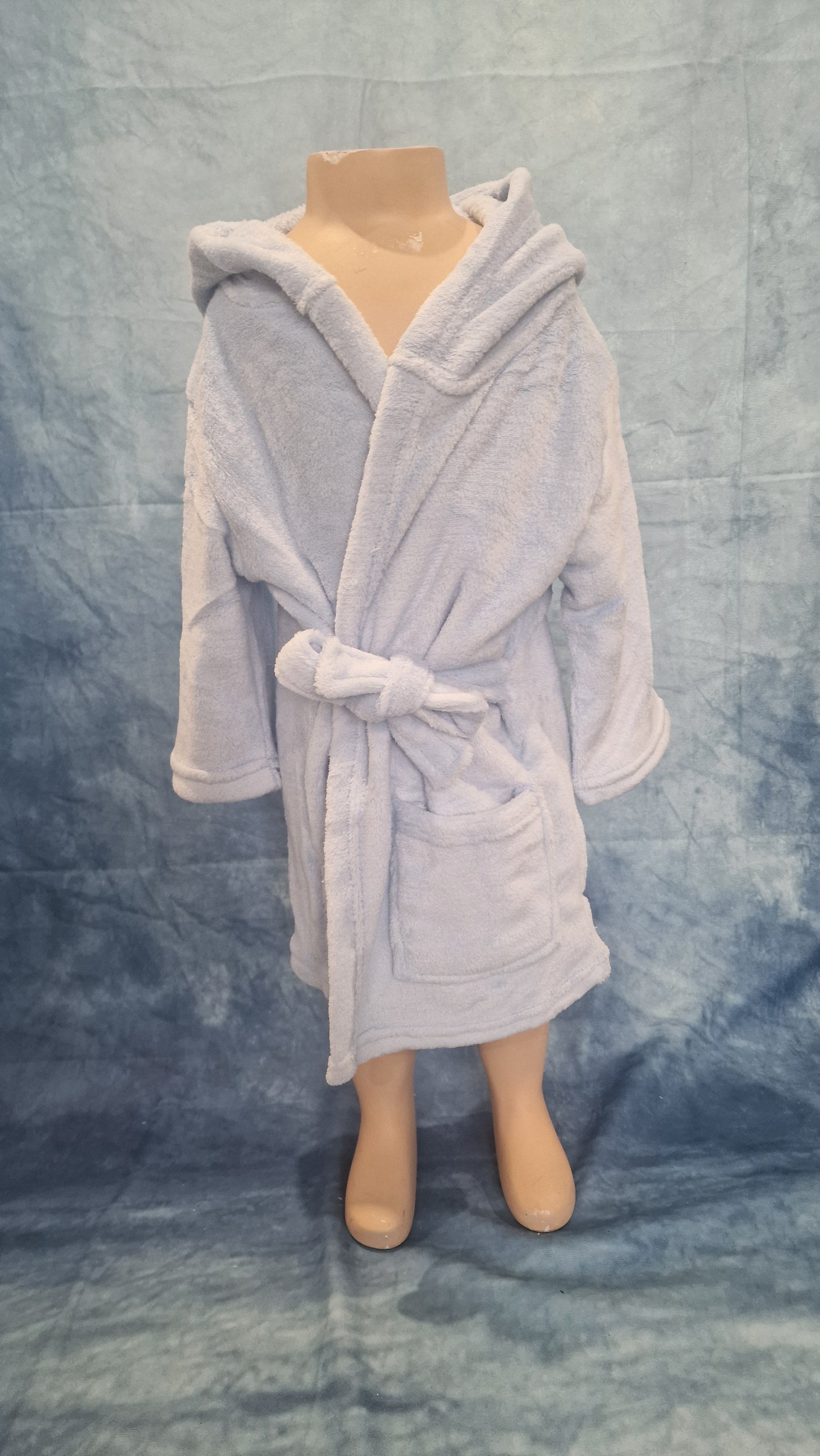 Kids Blue Dressing Gown