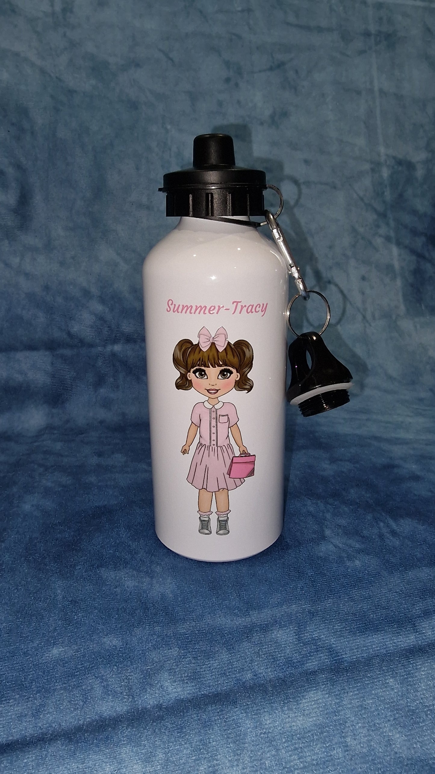 600ml White Drinks Bottle