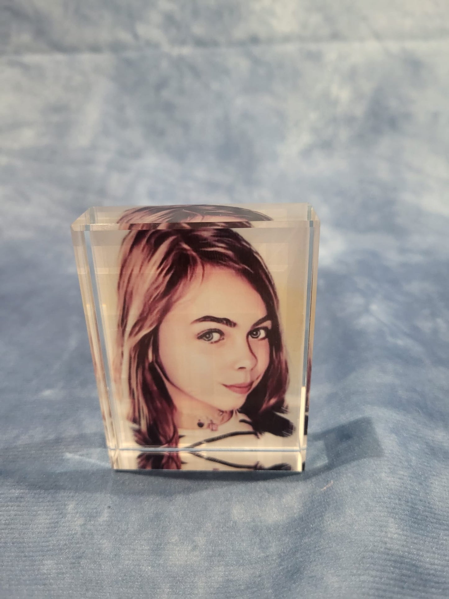 Glass Photo Block