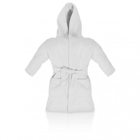 Kids White Dressing Gown